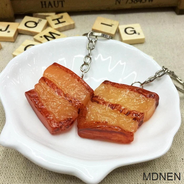 5pcs/lot Pork, Meat Keychain, Simulation Food Pendant Key Ring, Promotion Gift, Personality, creative gift
5pcs/lot Pork, Meat Keychain, Simulation Food Pendant Key Ring, Promotion Gift, Personality, creative gift