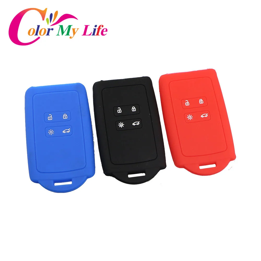 Color My Life Key Ring Fob Shell Silicone Key Case Cover For Renault Samsung SM3 SM5 SM6 SM7 QM3 QM6 2016 2016 2017 2018 Smart
Color My Life Key Ring Fob Shell Silicone Key Case Cover For Renault Samsung SM3 SM5 SM6 SM7 QM3 QM6 2016 2016 2017 2018 Smart