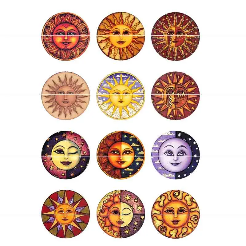 12mm 14mm 16mm 10mm 20mm 25mm 153 12pcs/lot Moon Sun Mix Round Glass Cabochons Jewelry Findings 18mm Snap Button Charm Bracelet
12mm 14mm 16mm 10mm 20mm 25mm 153 12pcs/lot Moon Sun Mix Round Glass Cabochons Jewelry Findings 18mm Snap Button Charm Bracelet