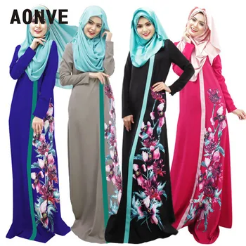 Aonve Black Abaya Elegent Long Dresses UAE Women Muslim Fashion Printed Dress Dubai Ladies Daily Casual Hijab Dress Plus Size
Aonve Black Abaya Elegent Long Dresses UAE Women Muslim Fashion Printed Dress Dubai Ladies Daily Casual Hijab Dress Plus Size