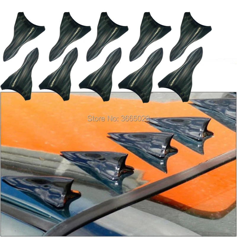racing Air Vortex Generator Diffuser Shark Fin 10pcs /Set Kit For Spoiler Roof Wing carbon fiber look shark spoiler
racing Air Vortex Generator Diffuser Shark Fin 10pcs /Set Kit For Spoiler Roof Wing carbon fiber look shark spoiler