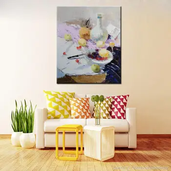 Hand Painted Palette Knife Oil Painting On Canvas Hand Made Still Life Oil Paintings For Living Room Home Decoration No Frame
Hand Painted Palette Knife Oil Painting On Canvas Hand Made Still Life Oil Paintings For Living Room Home Decoration No Frame