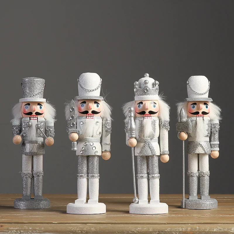 HT129 24CM Silver Christmas Nutcracker Puppet Combination Children Christmas Toys Gift Action & Toy
HT129 24CM Silver Christmas Nutcracker Puppet Combination Children Christmas Toys Gift Action & Toy