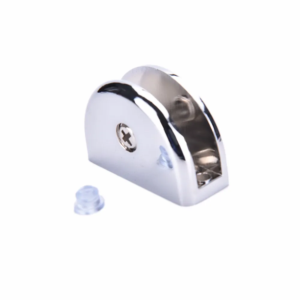 2PCS Practical New Silver 6-8MM Stainless Steel Semicircle Clamp Holder Clip For Glass Shelf Handrail Glass Clamps
2PCS Practical New Silver 6-8MM Stainless Steel Semicircle Clamp Holder Clip For Glass Shelf Handrail Glass Clamps