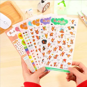 6 Sheets/Pack Kawaii Cute Rabbit Girl Sticker Phone Album Scrapbooking DIY Decor Stick Label Stationery Craft Adhesive Sticker
6 Sheets/Pack Kawaii Cute Rabbit Girl Sticker Phone Album Scrapbooking DIY Decor Stick Label Stationery Craft Adhesive Sticker