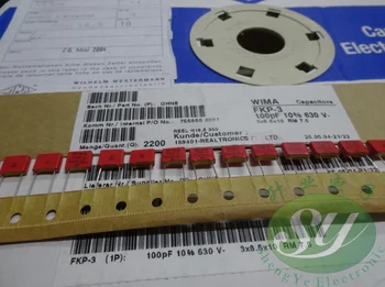2020 hot sale 10pcs/20pcs WIMA FKP3 series 0.0001uF/630V 0.1nf 100pf 101 new film capacitor 7.5MM Audio capacitor free shipping
2020 hot sale 10pcs/20pcs WIMA FKP3 series 0.0001uF/630V 0.1nf 100pf 101 new film capacitor 7.5MM Audio capacitor free shipping