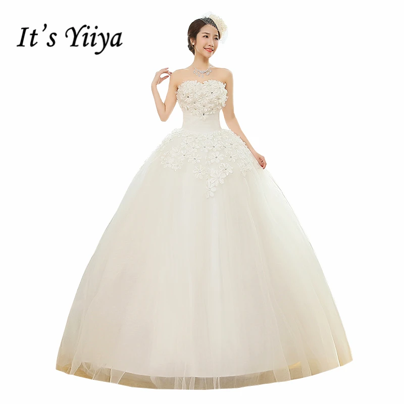 Free Shipping Vestidos De Novia Real Photo Flowers Strapless Wedding Dress Cheap Princess White Bride Frocks Ball Gowns HS202
Free Shipping Vestidos De Novia Real Photo Flowers Strapless Wedding Dress Cheap Princess White Bride Frocks Ball Gowns HS202