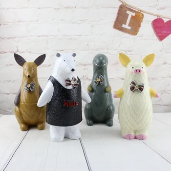 1PC Cartoon Animal Bear Kangaroo Dinosaur Piggy Bank Creative Resin Money Box for Children's Birthday Gifts MO 017
1PC Cartoon Animal Bear Kangaroo Dinosaur Piggy Bank Creative Resin Money Box for Children's Birthday Gifts MO 017