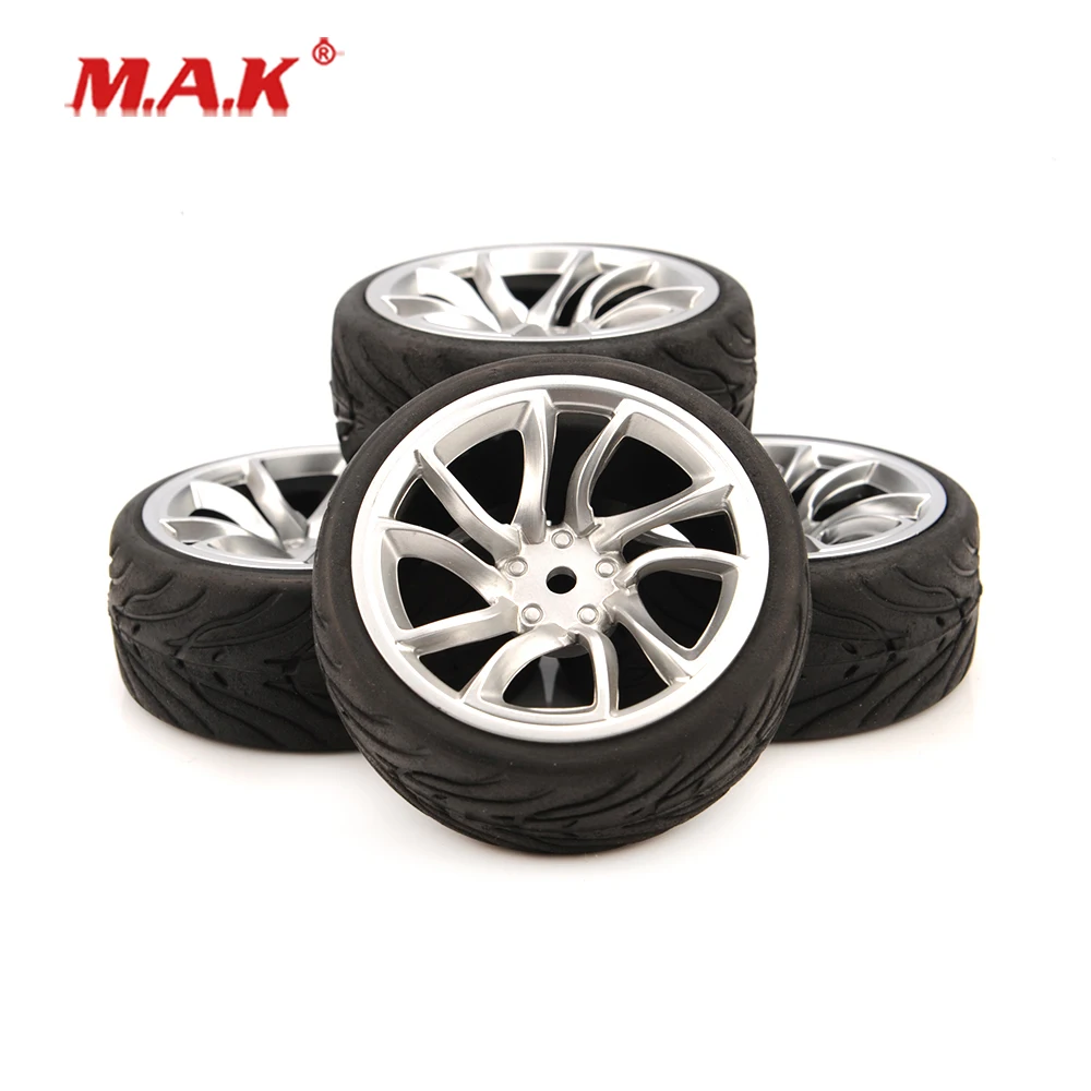 4Pcs/Set 1:10 Scale Rubber Tires & Wheel Rims with 6mm Offset fit 1/10 RC On-road Racing Car Model Toys Accessories
4Pcs/Set 1:10 Scale Rubber Tires & Wheel Rims with 6mm Offset fit 1/10 RC On-road Racing Car Model Toys Accessories