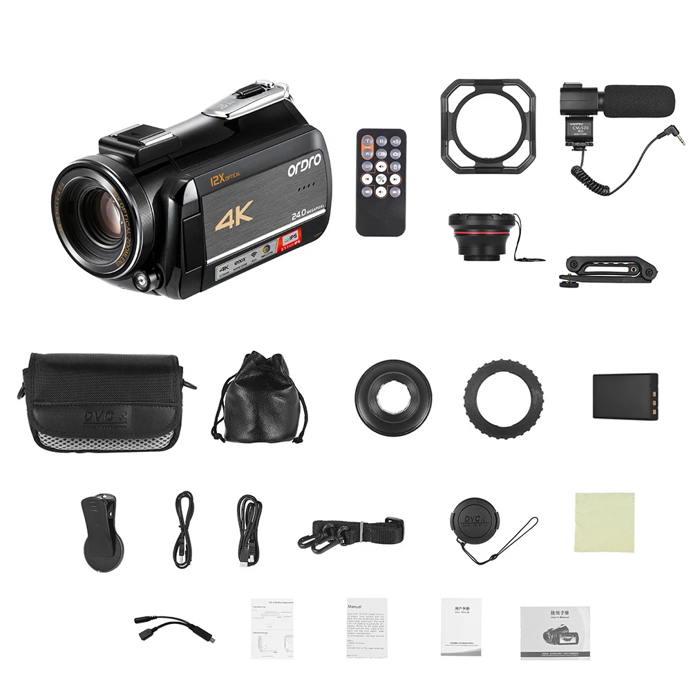Dvc digital video camera 4k manual panellasopa