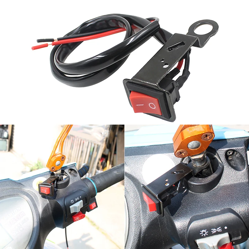 Motorcycle Flameout Headlight Headlamp Switch with Fixed Wiring Harness Electromobile Moto Refiting ON/OFF Button Accessories
Motorcycle Flameout Headlight Headlamp Switch with Fixed Wiring Harness Electromobile Moto Refiting ON/OFF Button Accessories