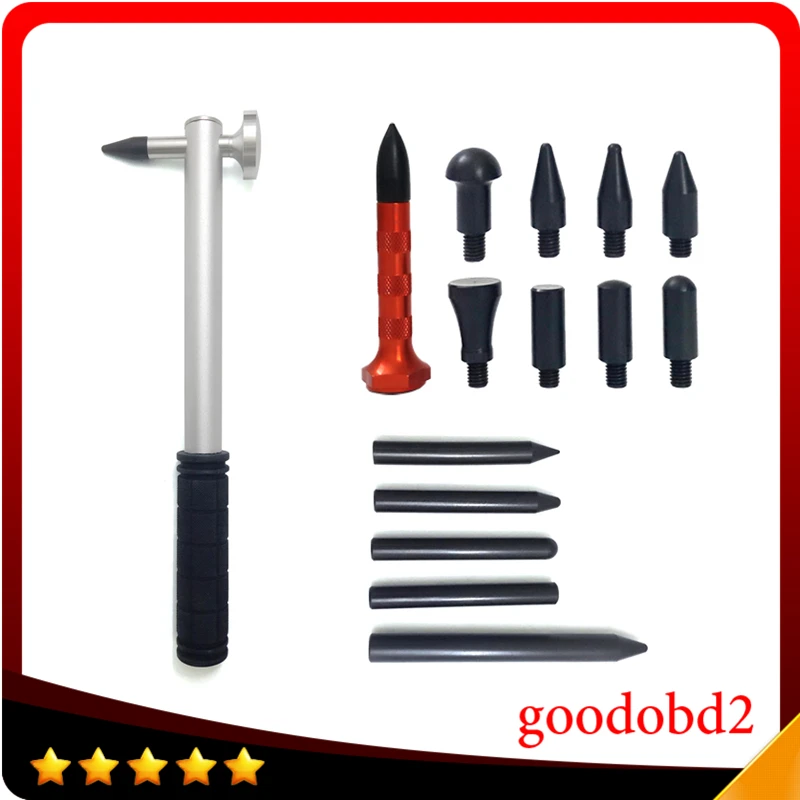 PDR Tool Set Knock Down Tap Down Pen 5pcs Dent Pens Rubber Hammer Hail Hammer Hand Tools Paintless Hail Removal Auto Dent Repair
PDR Tool Set Knock Down Tap Down Pen 5pcs Dent Pens Rubber Hammer Hail Hammer Hand Tools Paintless Hail Removal Auto Dent Repair