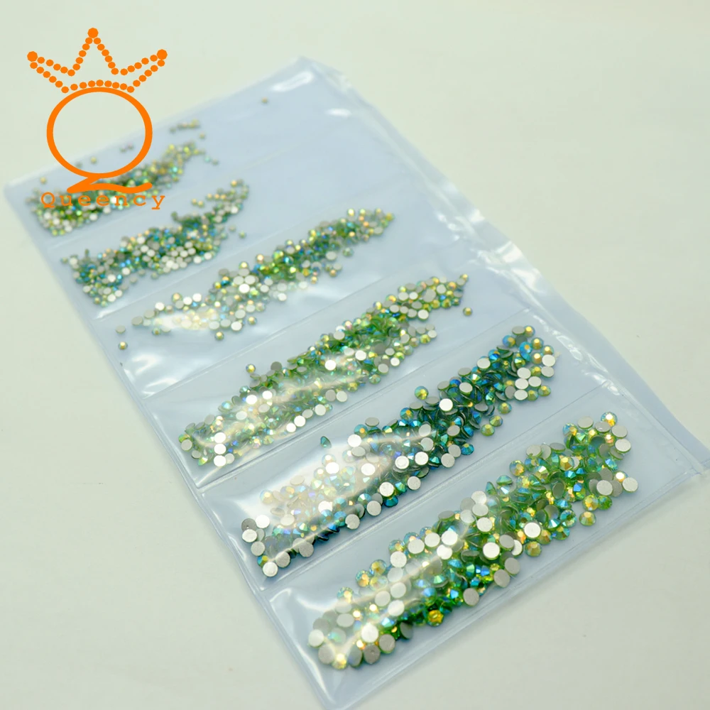 Multi-size 1728pcs Glass Nail Rhinestones Decoration Crystals Peridot AB Color Strass Charms Partition Mixed Size Rhinestone Set
Multi-size 1728pcs Glass Nail Rhinestones Decoration Crystals Peridot AB Color Strass Charms Partition Mixed Size Rhinestone Set