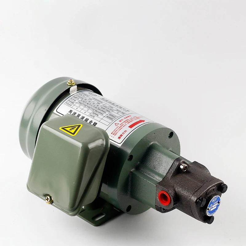 1pc 380V 4.5L/min Gear oil pump lubricating oil Electric pump Hydraulic oil machine with Coupling+Adjustable pressure pump head 
1pc 380V 4.5L/min Gear oil pump lubricating oil Electric pump Hydraulic oil machine with Coupling+Adjustable pressure pump head