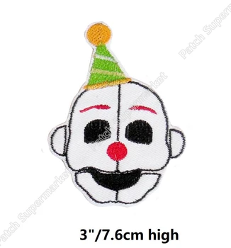 FIVE NIGHTS AT FREDDY'S Ennard FNAF EMBROIDERED IRON ON PATCHES For backpack birthday party favor cosplay costume
FIVE NIGHTS AT FREDDY'S Ennard FNAF EMBROIDERED IRON ON PATCHES For backpack birthday party favor cosplay costume