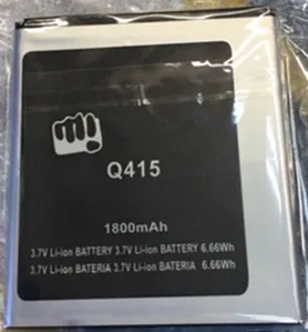 HOT HOT originalNew 100% High Quality Micromax Q415 Battery for Micromax Q415 mobile phone battery
HOT HOT originalNew 100% High Quality Micromax Q415 Battery for Micromax Q415 mobile phone battery