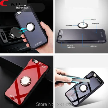 C-ku For Iphone X XS 8 7 PLUS 6 6S Tempered Glass H9 Suction Car Mount Zinc Alloy Plating Hard TPU Case Stand Hybrid Skin 50pcs
C-ku For Iphone X XS 8 7 PLUS 6 6S Tempered Glass H9 Suction Car Mount Zinc Alloy Plating Hard TPU Case Stand Hybrid Skin 50pcs