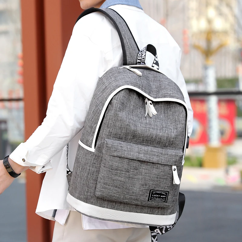 Men travel bag fashion Canvas backpack trend casual College students back pack high school students bags women bagpack mochila
Men travel bag fashion Canvas backpack trend casual College students back pack high school students bags women bagpack mochila