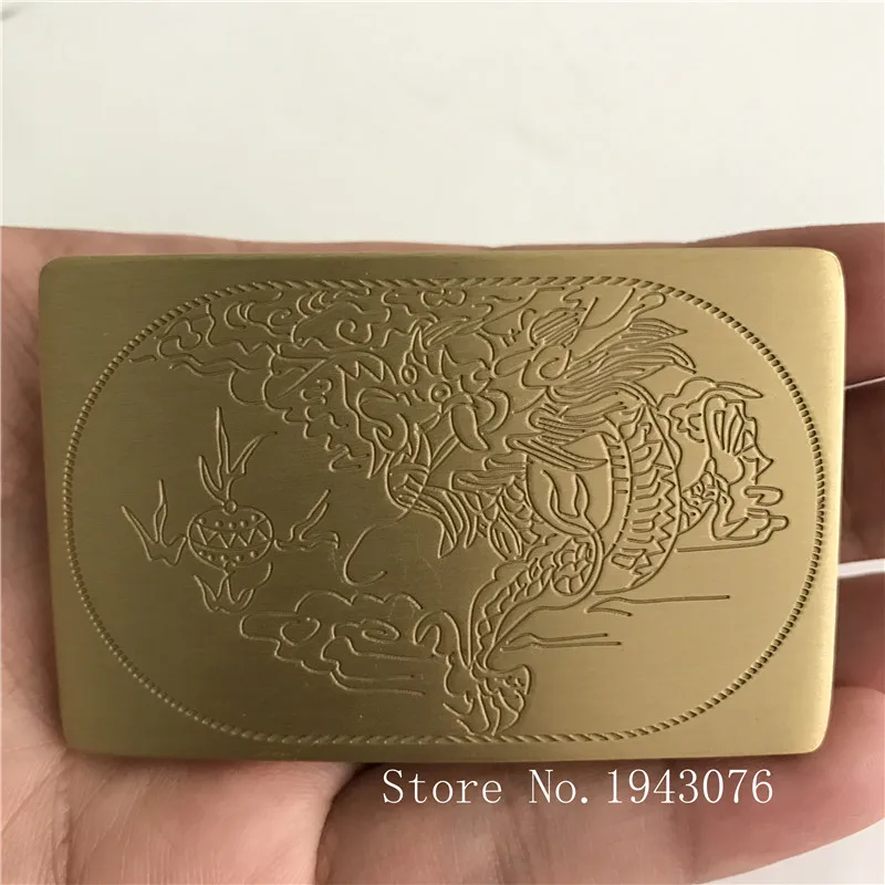Retail New Cool Carving Dragon Solid Brass Men Belt Buckle With 70*45mm Rectangle Metal Mens Belt accessories For 4cm Wide Belt
Retail New Cool Carving Dragon Solid Brass Men Belt Buckle With 70*45mm Rectangle Metal Mens Belt accessories For 4cm Wide Belt