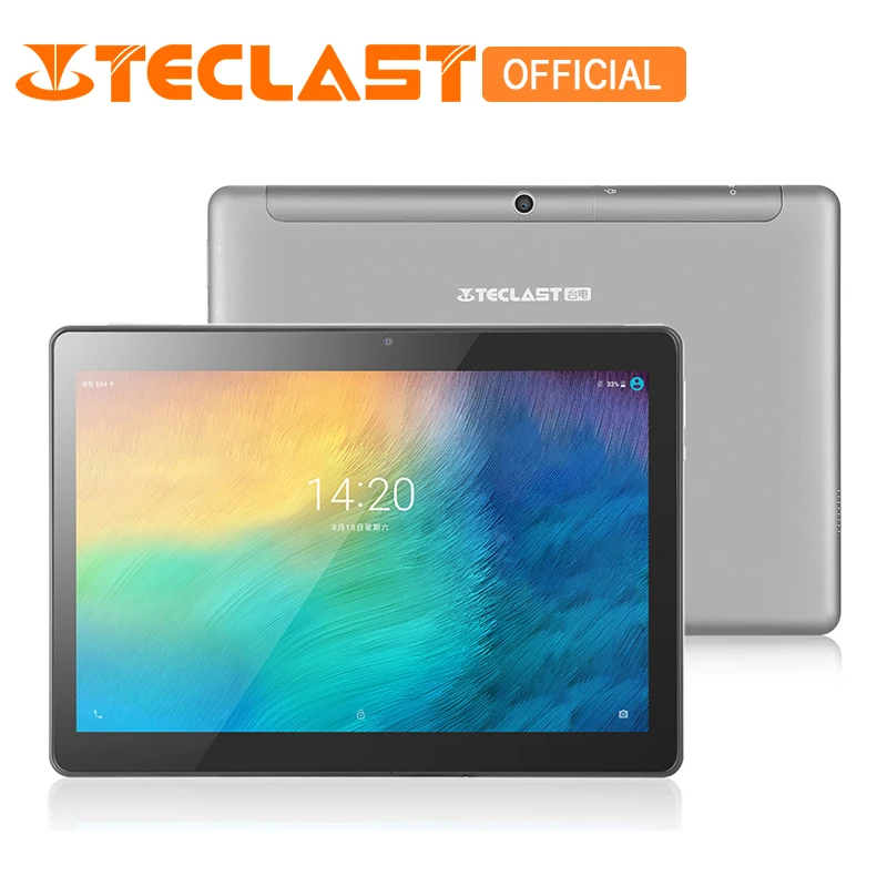 

Teclast M20 4GB RAM 64GB ROM Dual 4G Phone Tablet PC MT6797 X23 Deca Core Android 8.0 10.1 inch 2560*1600 Dual Wifi GPS Phablet