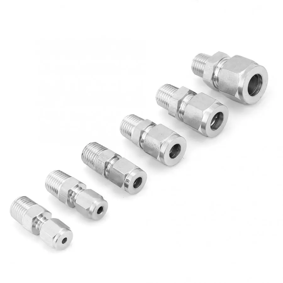Pipe Connection Quick Couplings Stainless Steel SS304 Pipe Fitting 1/4NPT Male Thread Adapter Connector For Water Oil Gas Brass
Pipe Connection Quick Couplings Stainless Steel SS304 Pipe Fitting 1/4NPT Male Thread Adapter Connector For Water Oil Gas Brass