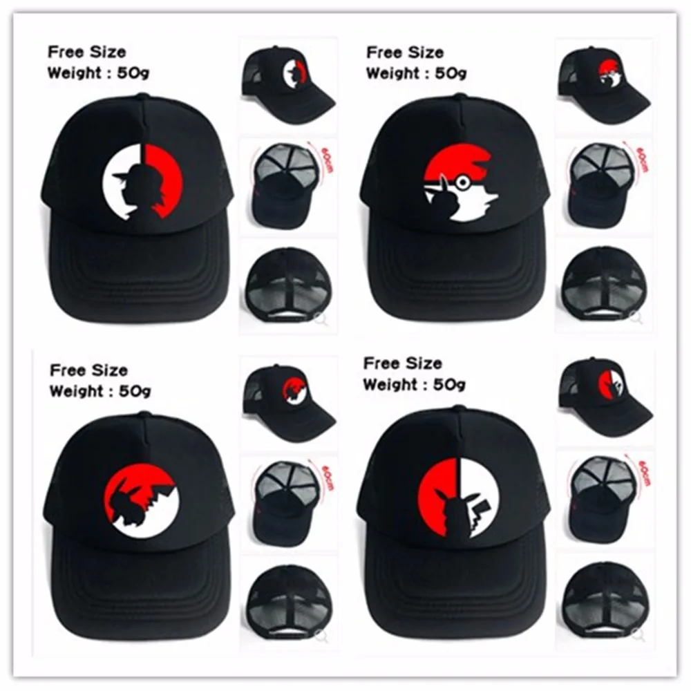 Anime Pet elves Logo Fashionable mesh hats New Cool Baseball Peaked Cap men and women Sun Net Hat
Anime Pet elves Logo Fashionable mesh hats New Cool Baseball Peaked Cap men and women Sun Net Hat