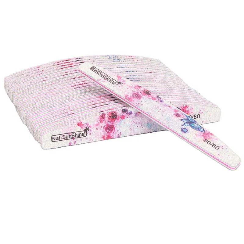 50 X 80/80 Nail Files Emery Board Sanding Nail Buffer Strong Sandpaper Washable Flower File For Gel Manicure vijlen nails Tools
50 X 80/80 Nail Files Emery Board Sanding Nail Buffer Strong Sandpaper Washable Flower File For Gel Manicure vijlen nails Tools