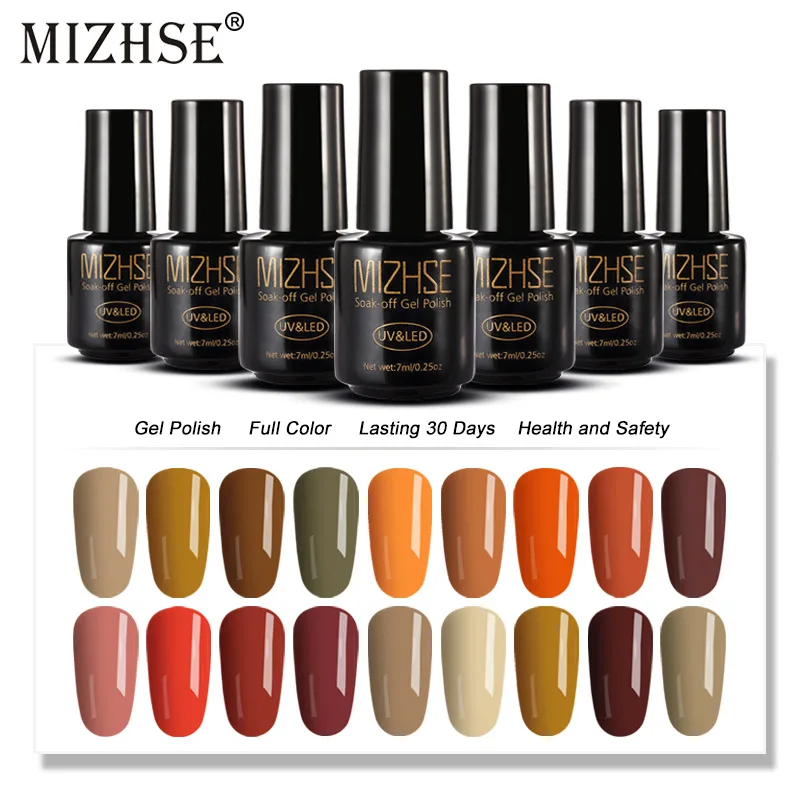 MIZHSE Coffee Brown Series Nail Gel Polish UV LED Black Gel Lak Soak Off Gel Varnish Semi Permanent Nail Art UV LED Acrylic
MIZHSE Coffee Brown Series Nail Gel Polish UV LED Black Gel Lak Soak Off Gel Varnish Semi Permanent Nail Art UV LED Acrylic