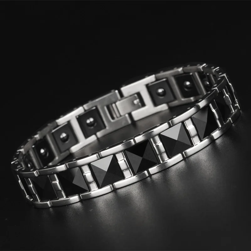 Tungsten Steel Ceramic Bracelet Male Korean Version of Popular Jewelry Color Jewelry
Tungsten Steel Ceramic Bracelet Male Korean Version of Popular Jewelry Color Jewelry