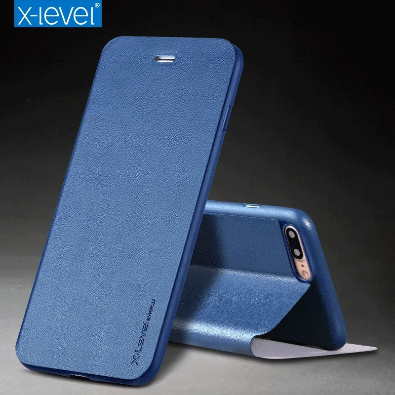 X-Level Business Style PU Leather Flip Phone Case for Apple iPhone 7 Luxury Stand Case Cover
X-Level Business Style PU Leather Flip Phone Case for Apple iPhone 7 Luxury Stand Case Cover
