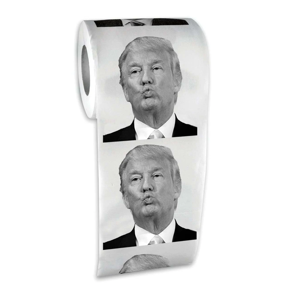 1PC Portrait Hillary Toilet Paper Roll President Toilet Paper Roll Gag Gift Prank Joke
1PC Portrait Hillary Toilet Paper Roll President Toilet Paper Roll Gag Gift Prank Joke