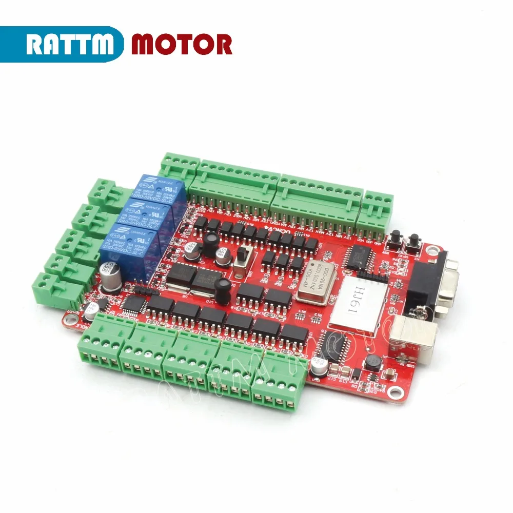 4 осевая Плата USB CNC с интерфейсной платой контроллер USBCNC ручкой управления