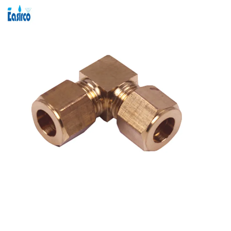 (5pcs/pack)3/8" Brass OD Elbow connector for mist cooling system. compression pipe fitting
(5pcs/pack)3/8" Brass OD Elbow connector for mist cooling system. compression pipe fitting