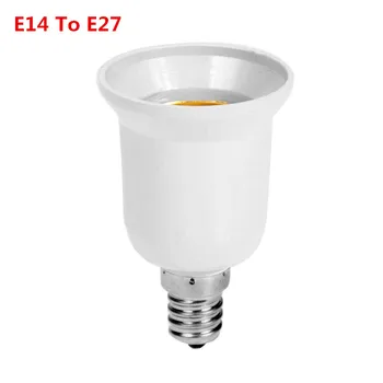 Fireproof Plastic Converter E14 To E27 Adapter Conversion Socket High Quality Material Socket Light Bulb Adapter Lamp Holder
Fireproof Plastic Converter E14 To E27 Adapter Conversion Socket High Quality Material Socket Light Bulb Adapter Lamp Holder