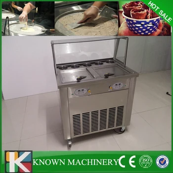 Double compressors high quality double pan with 5 cooling food tanks fried ice cream machine double pan
Double compressors high quality double pan with 5 cooling food tanks fried ice cream machine double pan