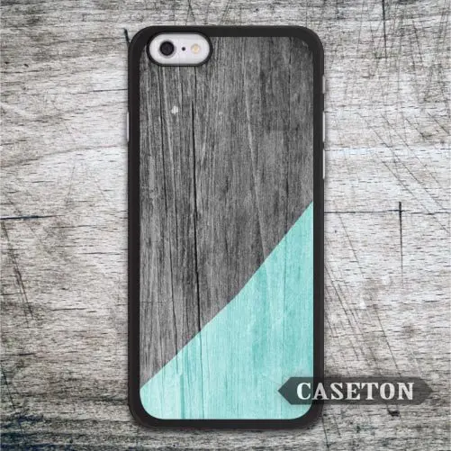 Mint with Wood font b Case b font For font b iPhone b font font b
