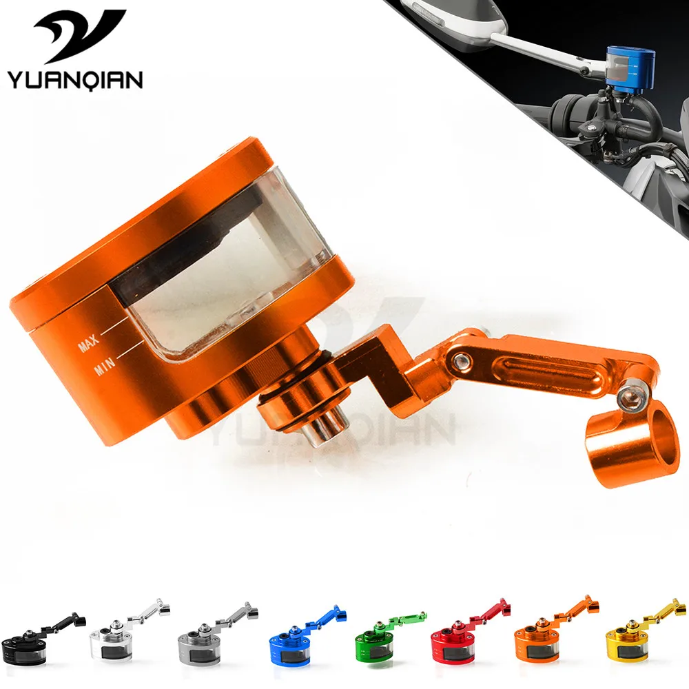 Motorcycle Brake Fluid oil Reservoir Cup tank +support bracket For Yamaha Ducati Suzuki Harley Kawasaki Bmw Ktm Honda
Motorcycle Brake Fluid oil Reservoir Cup tank +support bracket For Yamaha Ducati Suzuki Harley Kawasaki Bmw Ktm Honda