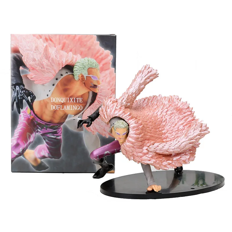 One Piece Action Figures Donquixote Doflamingo Figure Big Special Ver 12cm PVC anime Figure Model Children's Gift Toy
One Piece Action Figures Donquixote Doflamingo Figure Big Special Ver 12cm PVC anime Figure Model Children's Gift Toy