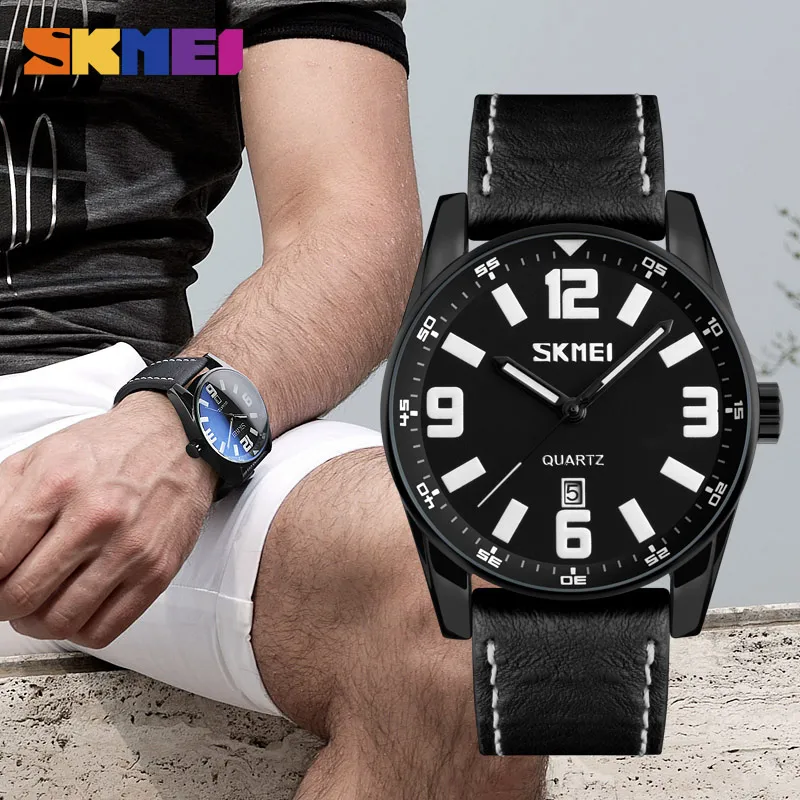 SKMEI New 2019 Fashion Watch Men Clock Business Gentleman Quartz Wristwatch Calendar 30M Waterproof Watches Relogio Masculino
SKMEI New 2019 Fashion Watch Men Clock Business Gentleman Quartz Wristwatch Calendar 30M Waterproof Watches Relogio Masculino