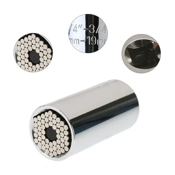 Universal Torque Wrench Head Set Socket Sleeve 7-19mm Power Drill Ratchet Bushing Spanner Multi Hand Tools dropshipping
Universal Torque Wrench Head Set Socket Sleeve 7-19mm Power Drill Ratchet Bushing Spanner Multi Hand Tools dropshipping