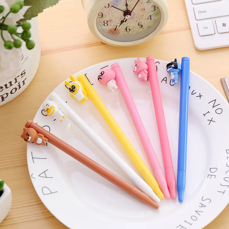 1Pcs 2019 Hot Sale Creative Cute Cartoon Animals Gel Pen Ink Marker Pen School Office Supply Gift Pen E0666 
1Pcs 2019 Hot Sale Creative Cute Cartoon Animals Gel Pen Ink Marker Pen School Office Supply Gift Pen E0666