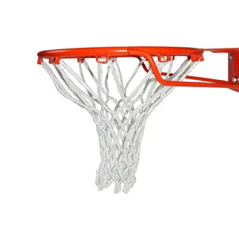 

Basketball Rim Net Heavy Duty Basketball Wear-resistant Nylon Basketball Net Durable Rugged Fits Standard Rims Outdoor Tools