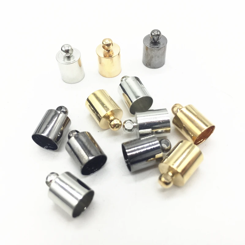 New 20pcs 7*11 /5*10mm DIY Necklace Earring End Tip Cap Fit For Tassel Leather Cord End Crimp Caps Beads Caps For Jewelry Making
New 20pcs 7*11 /5*10mm DIY Necklace Earring End Tip Cap Fit For Tassel Leather Cord End Crimp Caps Beads Caps For Jewelry Making