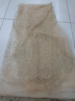 New style African Lace fabricyaking- JIANXI.C-92213 with glitter Sequin High Quality glitter mesh tulle Fabric for wedding dress
New style African Lace fabricyaking- JIANXI.C-92213 with glitter Sequin High Quality glitter mesh tulle Fabric for wedding dress