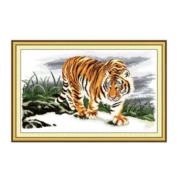 Joy Sunday Tiger Cross Stitch Kit, Animal King Tiger Pattern Handmade Sewing Kit China Special Sewing Embroidery
Joy Sunday Tiger Cross Stitch Kit, Animal King Tiger Pattern Handmade Sewing Kit China Special Sewing Embroidery