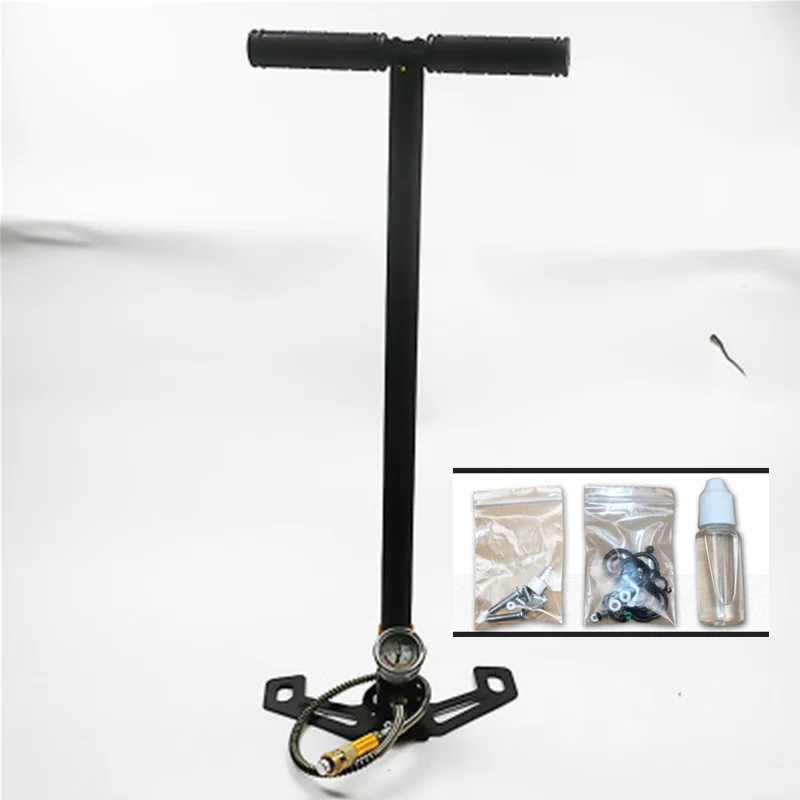4500PSI 300bar 30mpa High Pressure Pcp Hand Operated Air pump Hunting Three Stage Hand Car Mini Air Gun
4500PSI 300bar 30mpa High Pressure Pcp Hand Operated Air pump Hunting Three Stage Hand Car Mini Air Gun