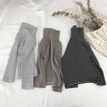 New Winter Children's High-necked Stripes Pullovers Sweater Boys Girls Clothes Autumn Base Shirt Sweater
New Winter Children's High-necked Stripes Pullovers Sweater Boys Girls Clothes Autumn Base Shirt Sweater