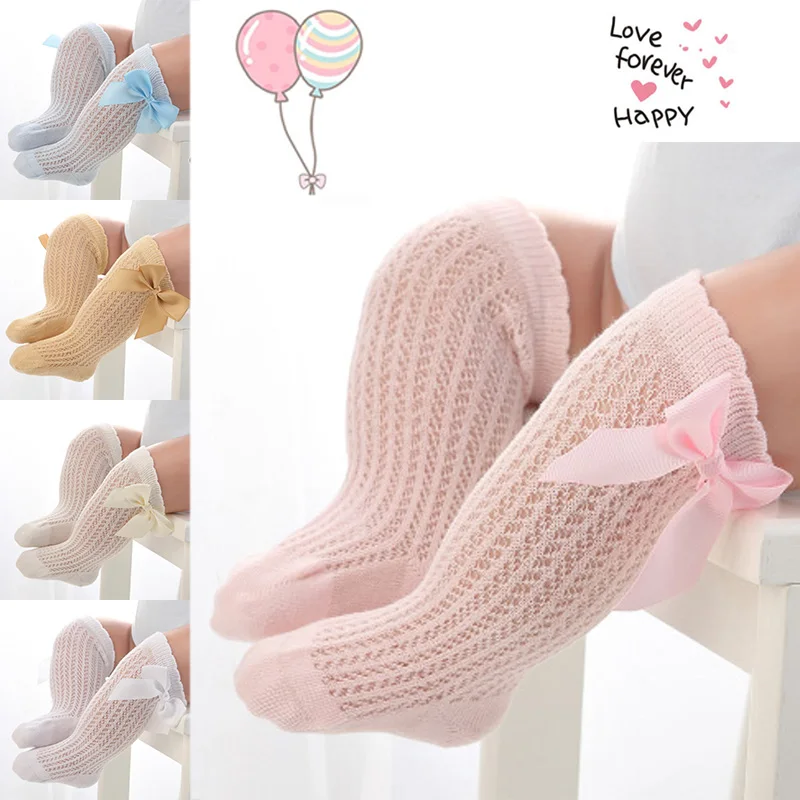 Cute Bow Girls Socks For Baby Long Summer Mesh Socks Cotton Blends Infant Newborn Socks Toddler Princess Girls Knee High Socks
Cute Bow Girls Socks For Baby Long Summer Mesh Socks Cotton Blends Infant Newborn Socks Toddler Princess Girls Knee High Socks