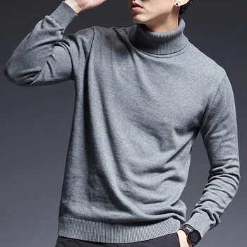 2020 New Fashion Brand Sweaters Men's Pullovers Turtleneck Slim Fit Jumpers Knitwear Warm Autumn Korean Style Casual Men Clothes
2020 New Fashion Brand Sweaters Men's Pullovers Turtleneck Slim Fit Jumpers Knitwear Warm Autumn Korean Style Casual Men Clothes