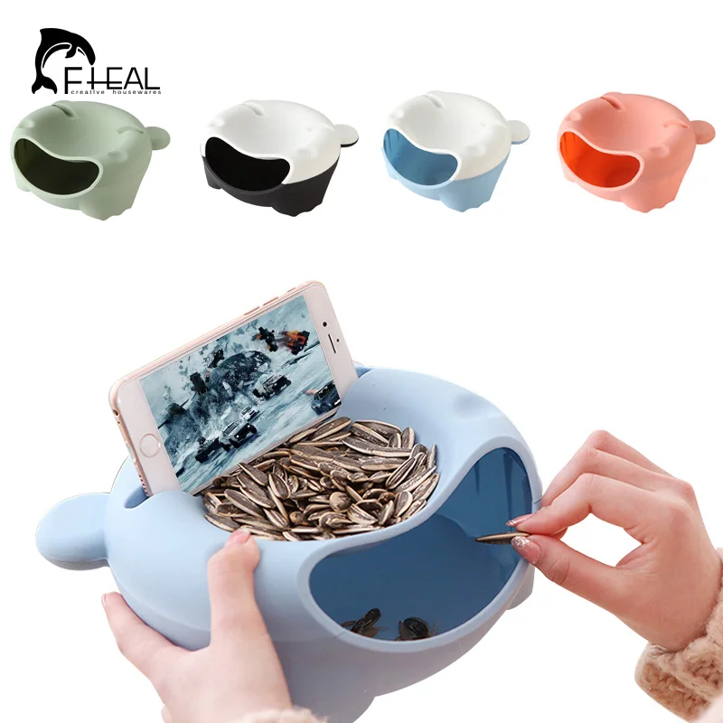 FHEAL Creative Home Table Candy Snacks Dry Fruit Melon Seeds Holder Storage Box Nut Plate Dish Tray Garbage Box
FHEAL Creative Home Table Candy Snacks Dry Fruit Melon Seeds Holder Storage Box Nut Plate Dish Tray Garbage Box
